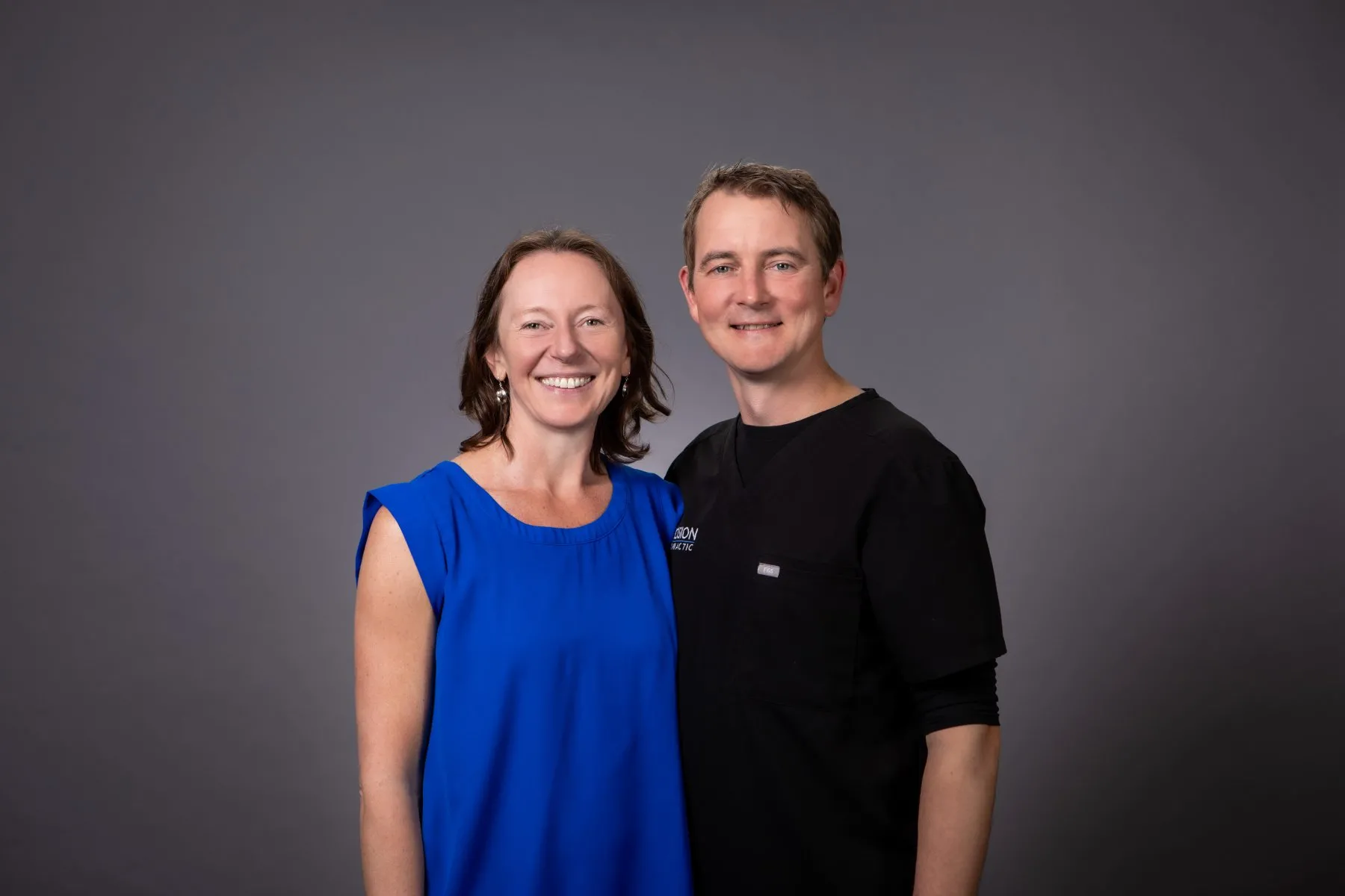 Dr. Andrew McCanse and Dr. Allison Bogan